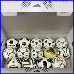 14 Historical Balls Collection (Adidas World Cup 1970 to 2022) Mini Ball Size 1