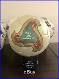 1970-2002 Adidas World Cup Match Ball Set 9 Balls Collection Set Football Soccer
