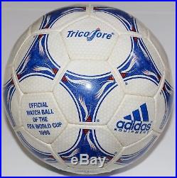 1998 FIFA World Cup Ball Adidas Tricolore OMB With Box