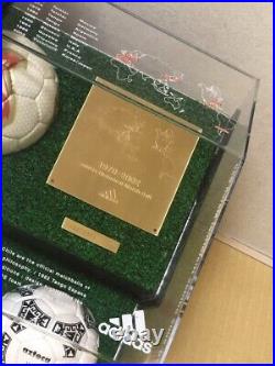 2002 Adidas World Cup Historical Match Ball Replica Set Good Condition JAPAN