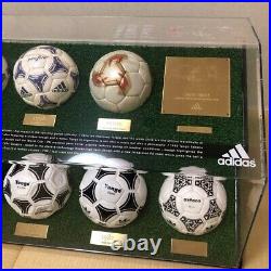 2002 Adidas World Cup Historical Match Ball Replica Set Good Condition JAPAN