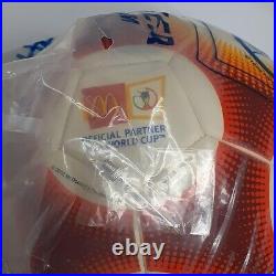 2002 FIFA World Cup McDonald's collaboration Adidas soccer ball