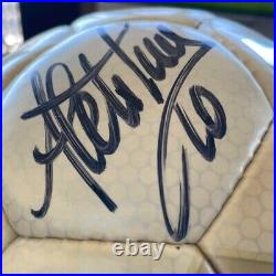 2002 FIFA World Cup official FEVERNOVA size 5 Alessandro Del Piero autographed