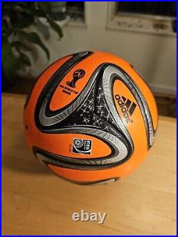 2014 Adidas Brazuca Official Match Ball Size 5 Winter (Orange) Version