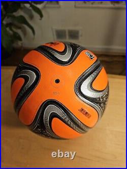 2014 Adidas Brazuca Official Match Ball Size 5 Winter (Orange) Version