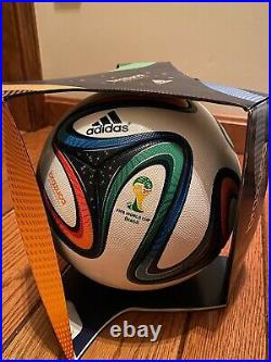 2014 Adidas Brazuca Official World Cup Brazil Match Soccer Ball OMB Size 5