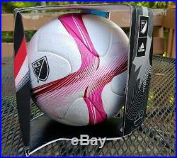 2015 Adidas Nativo MLS Official Match Ball BCA Size 5 FIFA White Pink
