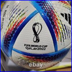 2022 AL Rihla Pro World Cup Official Match Ball MOROCCO v PORTUGAL Ronaldo Qatar