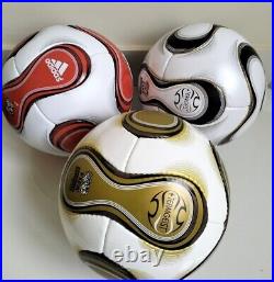 3PCS TEAMGEIST adidas FIFA World Cup 2006 Official Match Ball soccer Ball Size 5