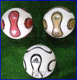 3X ADIDAS TEAMGEIST Germany Fifa World Cup 2006 official match ball Soccer Ball
