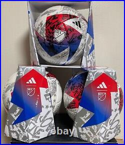 (3 LOT) $170 adidas 2023 MLS Pro Match Soccer Ball, size 5 NEW HT9026