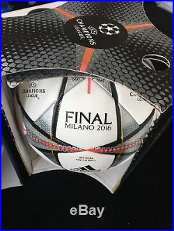 3 X Authentic Adidas Finale Champions League Footballs OMB BNIB (16/17/18)