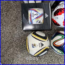 6 World Cup mini soccer ball collection