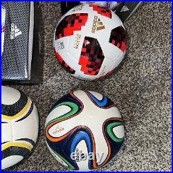 6 World Cup mini soccer ball collection