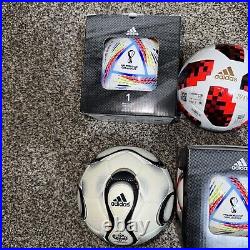 6 World Cup mini soccer ball collection