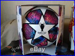 8 x Adidas Official Match Ball OMB Champions League Finale Collector