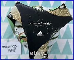 ADIDAS BRAZUCA FINAL RIO 2014 World Cup OFFICIAL MATCH BALL Size 5 Brand New