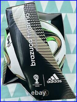 ADIDAS BRAZUCA FINAL RIO 2014 World Cup OFFICIAL MATCH BALL Size 5 Brand New