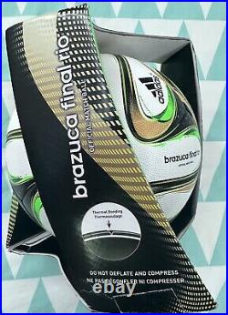 ADIDAS BRAZUCA FINAL RIO 2014 World Cup OFFICIAL MATCH BALL Size 5 Brand New