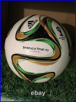 ADIDAS BRAZUCA RIO OF FINAL GAME OF FIFA WORLD CUP 2014 OFFICIAL MATCH BALL s. 5