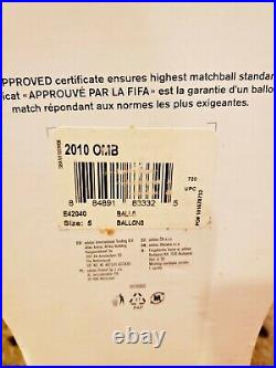 ADIDAS JABULANI OFFICIAL MATCH BALL 2010 FIFA WORLD CUP SOUTH AFRICA withbox