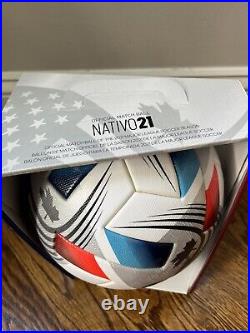 ADIDAS MLS PRO NATIVO 21 OFFICIAL MATCH SOCCER BALL SIZE 5 White Lot Of 4