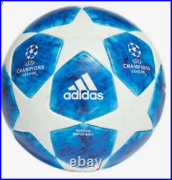 ADIDAS UEFA CHAMPIONS LEAGUE BLUE STAR OFFICIAL Match BALL 2018-19 authentic