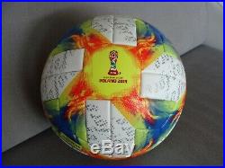 ADIDAS U-20 World Cup Poland 2019 Conext 19 Official Matchball USED HON-NZL