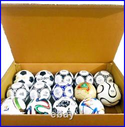 ADIDAS historical 14 Mini Balls FIFA World Cup 1970 to 2022 Size 1