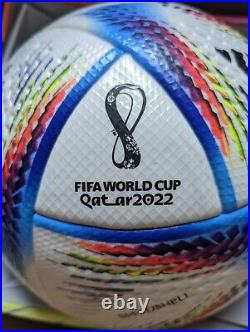 AUTHENTIC? Adidas Al Rihla Pro OFFICIAL MATCH BALL Qatar 2022 World Cup Soccer