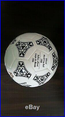 Adidas 1986 MEXICO Worldcup AZTECA historical ball OMB tricolore teamgeist