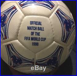 Adidas 1998 France World cup tricolore Official Match Ball OMB final teamgeist