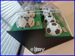 Adidas 2002 World Cup 1970-2002 Historical Match Mini Ball Set Limited Rare Used