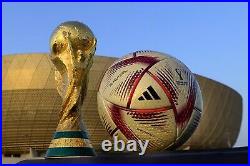 Adidas AL-HILM Pro Soccer Ball Qatar World Cup Official Match Ball HC0437 Size 5