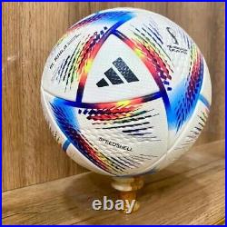 Adidas AL RIHLA FIFA WORLD CUP BEST Original Official Pro Soccer Match Ball 2022