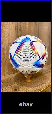 Adidas AL RIHLA FIFA WORLD CUP BEST Original Official Pro Soccer Match Ball 2022