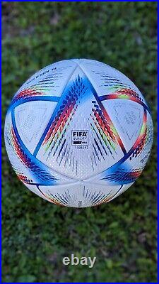Adidas AL RIHLA OFFICIAL MATCH BALL FIFA QUALITY PRO WORLD CUP QATAR 2022 SIZE 5