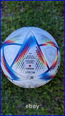 Adidas AL RIHLA OFFICIAL MATCH BALL FIFA QUALITY PRO WORLD CUP QATAR 2022 SIZE 5