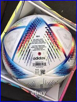 Adidas AL RIHLA Official Match Ball Fifa World Cup Qatar 2022 Sz 5 Model H57783