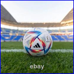Adidas AL RIHLA Qatar FIFA World Cup Official Soccer Match Ball Football