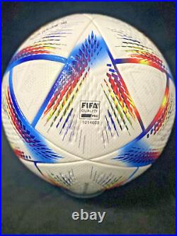 Adidas AL RIHLA Qatar World Cup FIFA Pro Official Match Soccer Ball Size 5 2022