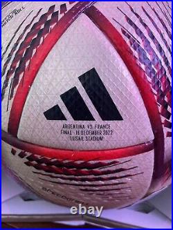 Adidas Al Hilm 2022 FIFA World Cup Final Official Match Ball Argentina vs France