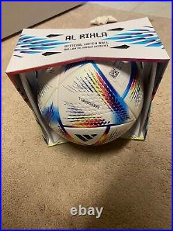 Adidas Al Rihla Pro Official Match Ball Qatar 2022 World Cup Soccer Ball Size 5