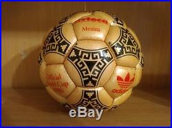 Adidas Azteca mexico soccer ball 1986 no tango telstar durlast world cup omb