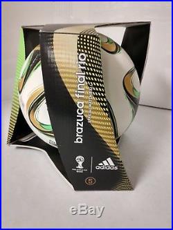 Adidas BRAZUCA OFFICIAL FINAL RIO SOCCER MATCH BALL FIFA WORLD CUP 2014