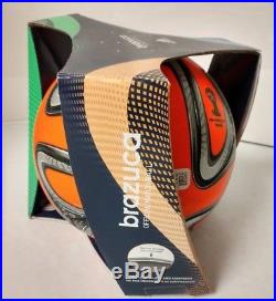 Adidas BRAZUCA OFFICIAL Winter orange RIO SOCCER MATCH BALL FIFA WORLD CUP 2014