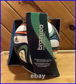 Adidas BRAZUCA Official Brazil 2014 World Cup Ball -Size 5 NEW IN BOX