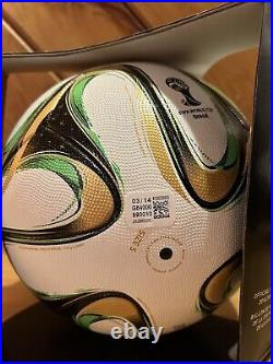 Adidas BRAZUCA RIO Official 2014 World Cup Final Ball -Size 5 NEW IN BOX
