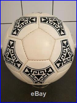 Adidas Ball Azteca Mexico Official World Cup 1986 Made In Spain Holds Air Rare
