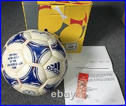 Adidas Ball New Tricolore Rare With Box Fifa World Cup 1998 France Made Vietnam